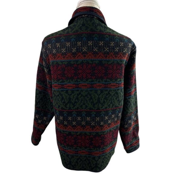 Vintage Woolrich Blanket Jacket Southwestern Navajo Wool Blend Womens S - Picture 4 of 12